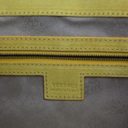 مملوكة مسبقًا Versace Yellow Leather Medium Shoulder Bag