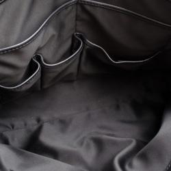 Pre Owned Versace Black Patent Chain Shoulder Bag 