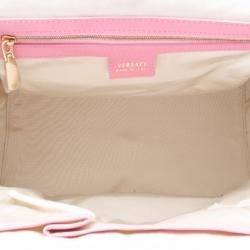 Pre Owned Versace 'Reve - Mini' Framed Leather Satchel