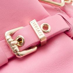 Pre Owned Versace 'Reve - Mini' Framed Leather Satchel