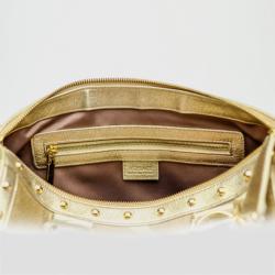 Pre Owned Versace Pony Hair 'Snap Out Of It' Satchel