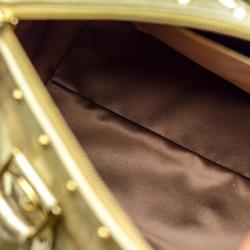 Pre Owned Versace Pony Hair 'Snap Out Of It' Satchel