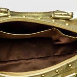 Pre Owned Versace Pony Hair 'Snap Out Of It' Satchel