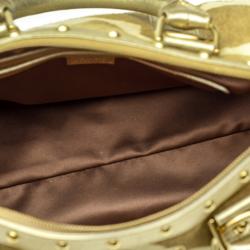 Pre Owned Versace Pony Hair 'Snap Out Of It' Satchel