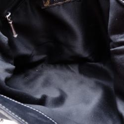 Pre Owned Versace Denim Shoulder Bag