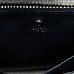 Pre Owned حقيبة فيرساتشي أمباير بالازو جلد أسود