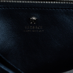 Pre Owned حقيبة فيرساتشي أمباير بالازو جلد أسود