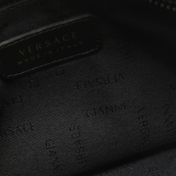 مملوكة مسبقًا Versace Indigo Satin La Medusa Wristlet Pouch