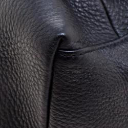 Pre Owned Versace Black Leather Studded Medusa Backpack