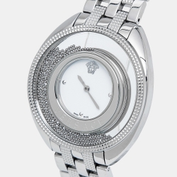 Versace White Stainless Steel Destiny Spirit 86Q99D002-S099 Women's Wristwatch 39 mm