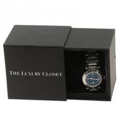 Pre Owned  Versace Black Stainless Steel Reve Women's Wristwatch 35 mm