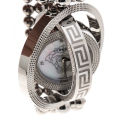 Versace Mother of Pearl Stainless Steel Eon 80Q Women's Wristwatch 39 mm