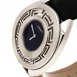 Versace Black Stainless Steel 67Q Women's Wristwatch 39 mm