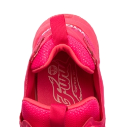 Pre Owned Vetements x Reebok Fluorescent Pink Nylon And Fabric Instapump Fury Sneakers Size 39