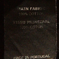 Pre Owned Vetements Black Printed Cotton Split Side Oversized T-Shirt XS 