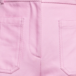 Pre Owned Victoria Beckham Pink Jumbo Alina Trousers M