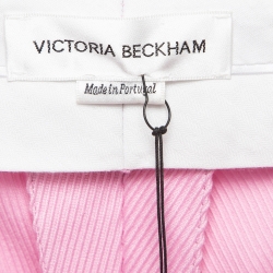 Pre Owned Victoria Beckham Pink Jumbo Alina Trousers M