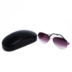 Pre Owned Victoria Bekham Green/Dark Purple Gradient Aviator Sunglasses