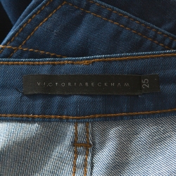 Pre Owned Victoria Beckham Blue Denim Slim Fit Jeans S