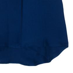 Pre Owned Victoria Beckham Floral Detail Applique Top M