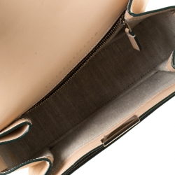 Pre Owned Victoria Beckham Grey Leather Shoulder Bag