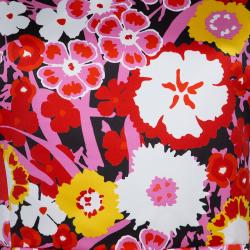Pre Owned Victoria Victoria Beckham Floral Printed Sleeveless Dress M