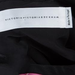 Pre Owned Victoria Victoria Beckham Floral Printed Sleeveless Dress M