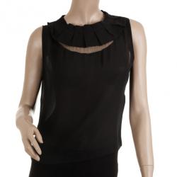 Viktor and Rolf Black Sleeveless Blouse S