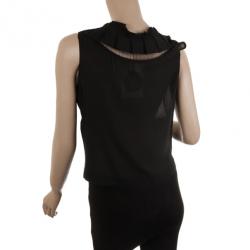 Viktor and Rolf Black Sleeveless Blouse S
