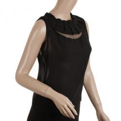 Viktor and Rolf Black Sleeveless Blouse S