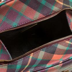 Vivienne Westwood Multicolor Coated Canvas Derby Satchel