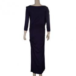Vivienne Westwood Purple Draped Dress S