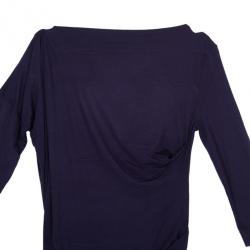 Vivienne Westwood Purple Draped Dress S