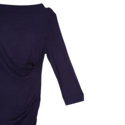 Vivienne Westwood Purple Draped Dress S
