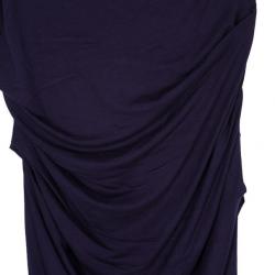 Vivienne Westwood Purple Draped Dress S