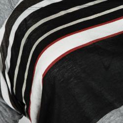 Vivienne Westwood Anglomania Striped Jersey Ruched Dolman Sleeve Midi Dress M