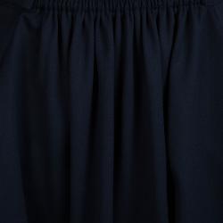 Vivienne Westwood Red Label Navy Blue Wool Relaxed Waist Harem Trousers M