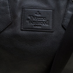 Vivienne Westwood Black Leather Tote