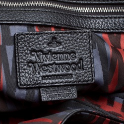 Vivienne Westwood Black Leather Tote