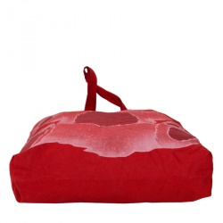 Pre Owned Vivienne Westwood Red Teddy Bear Printed Canvas Tote