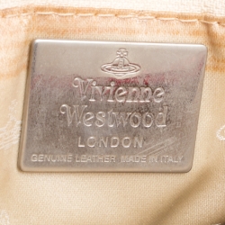 Vivienne Westwood Multicolor Printed Canvas Satchel