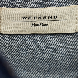 Weekend Max Mara Indigo Denim Trucker Jacket S