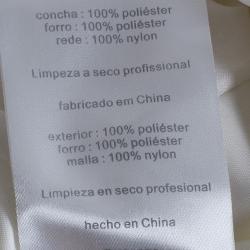 White by Vera Wang One Shoulder Organza Bias Flange Detail Wedding Dress M