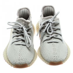 Yeezy x Adidas Sesame Cotton Knit Boost 350 V2 Sneakers Size 37.5