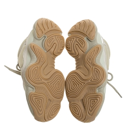 Pre Owned حذاء رياضي ييزي x أديداس ييزي 500 سويدي وجلد وشبكة مقاس 38