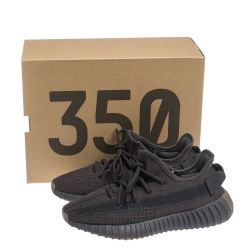 Pre Owned Yeezy x Adidas Cinder Cotton Knit Boost 350 V2 Sneakers Size 36