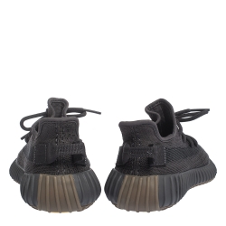 Pre Owned Yeezy x Adidas Cinder Cotton Knit Boost 350 V2 Sneakers Size 36