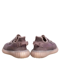 Pre Owned Yeezy x Adidas Brown Mesh Boost 350 V2 Mono Mist Sneakers Size 36 2/3
