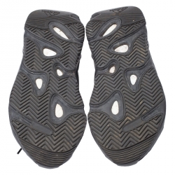 Pre Owned Yeezy x Adidas Black Suede and Leather Boost 700 V2 Vanta Sneakers Size 37.5