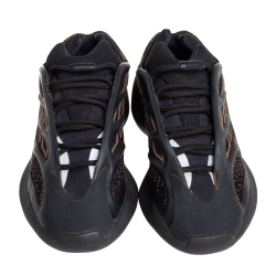 Pre Owned Yeezy x Adidas Black Mesh And Polyurethane 700 V3 Clabro Sneakers Size 39 1/3